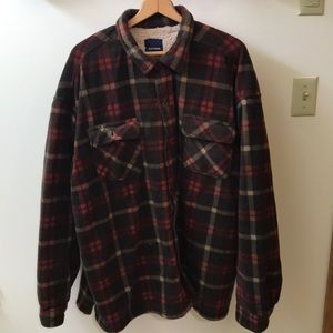 Basic editions flannel jacket